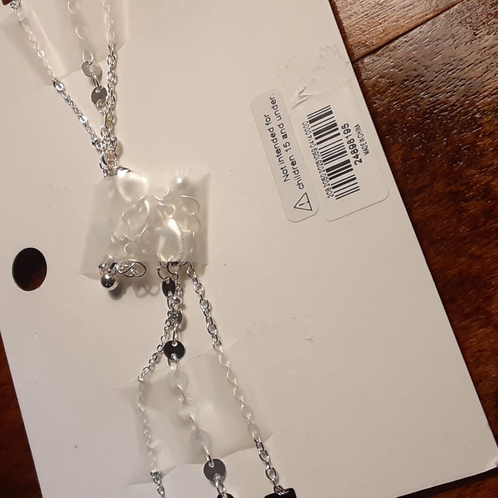 Express silver anklet set - Picture 3 of 4